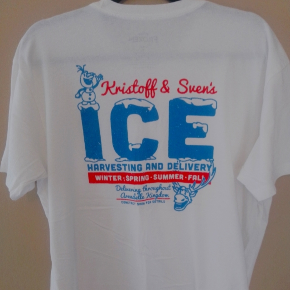 NWOT Disney "Kristoff & Sven's Ice" T-shirt